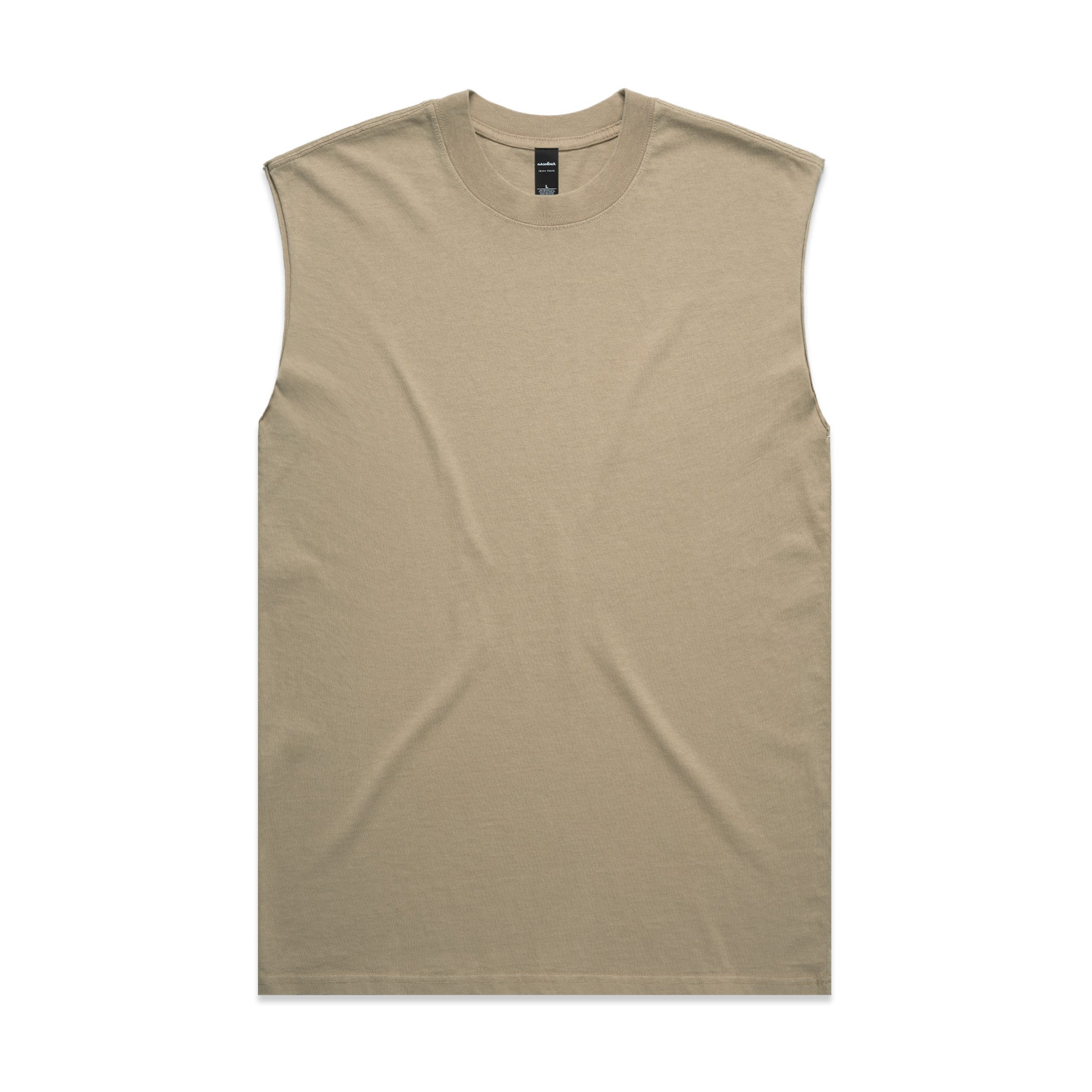 AS COLOUR MENS HEAVY FADED TANK - 5084