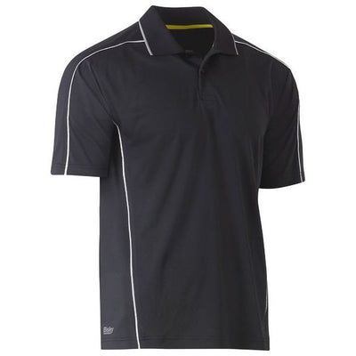 Bisley Cool Mesh Polo with reflective Piping - BK1425