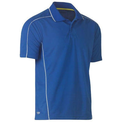 Bisley Cool Mesh Polo with reflective Piping - BK1425