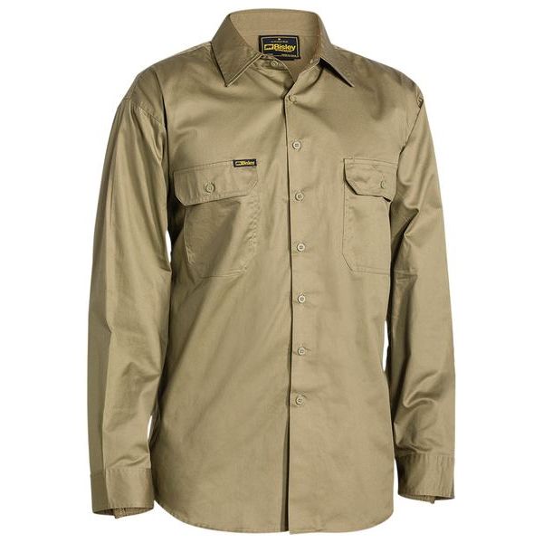 Bisley COOL LIGHTWEIGHT DRILL SHIRT - BS6893