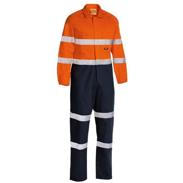 Bisley Taped Hi Vis Drill Coverall - BC6357T