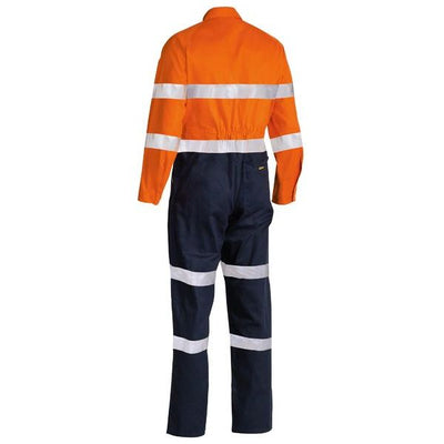 Bisley Taped Hi Vis Drill Coverall - BC6357T