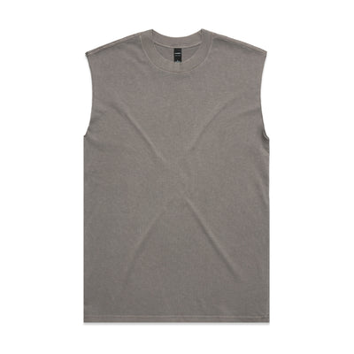 AS COLOUR MENS HEAVY FADED TANK - 5084