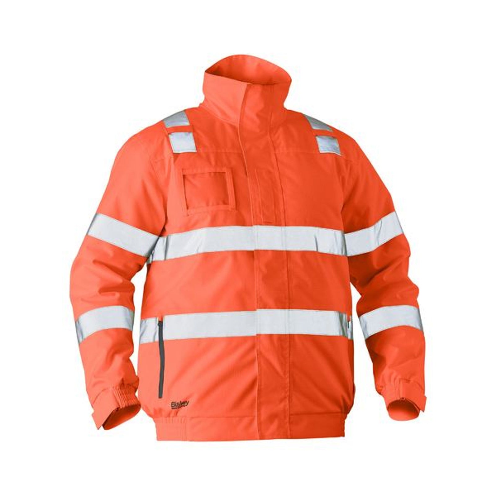 Bisley Taped Hi Vis Wet Weather Bomber Jacket - BJ6770T