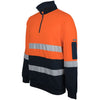 JB's Wear Hi Vis Cotton Zip Fleece - 6DVFM