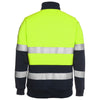 JB'S HI VIS (D+N) 1/2 ZIP FLEECY SWEAT - 6HZFS