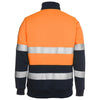 JB'S HI VIS (D+N) 1/2 ZIP FLEECY SWEAT - 6HZFS