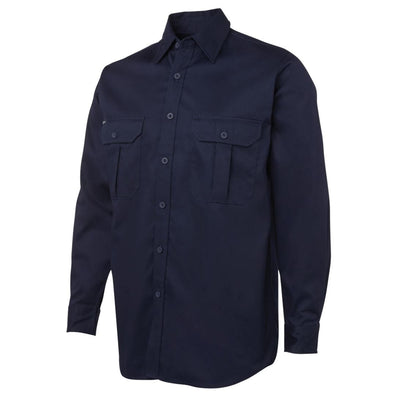 JB's Wear L/S 190G WORK SHIRT - 6WLS