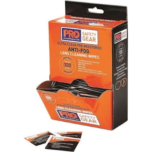 Pro Choice ANTI-FOG LENS WIPES 100 PACK - AFW100
