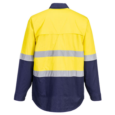 Port West Industrial Long Sleeve D/N Shit - MA803