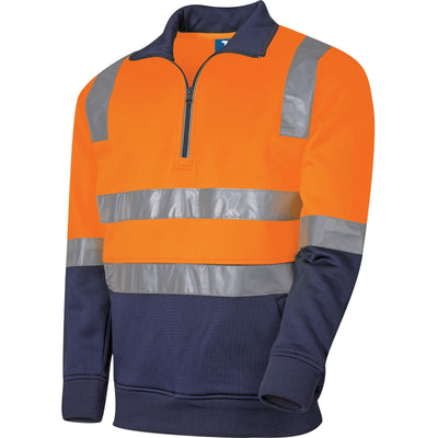 TRU Workwear 1/4 Zip Fleece Jumper - TF2950T7