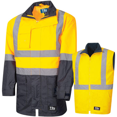 Tru Workwear 4 in 1 Jacket with TruVis Tape - TJ2910T6