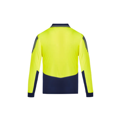 Syzmik Hi Vis Flux Long Sleeve Polo Shirt - ZH310