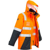 Syzmik Hi Vis 4 in 1 Waterproof Jacket - ZJ532