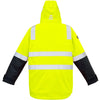 Syzmik Hi Vis 4 in 1 Waterproof Jacket - ZJ532