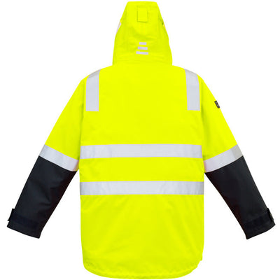 Syzmik Hi Vis 4 in 1 Waterproof Jacket - ZJ532