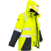 Syzmik Hi Vis 4 in 1 Waterproof Jacket - ZJ532