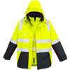 Syzmik Hi Vis 4 in 1 Waterproof Jacket - ZJ532