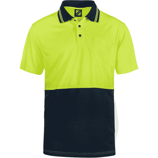 Work Craft Hi Vis Lightweight Polo - WSP208