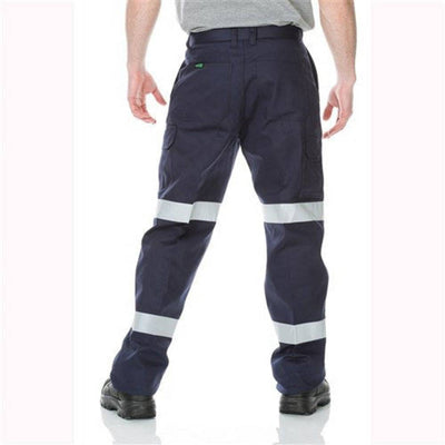 Work IT Navy Mid Weight Cargo Double Taped Pant - 1004DT