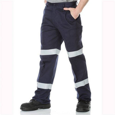 Work IT Navy Mid Weight Cargo Double Taped Pant - 1004DT