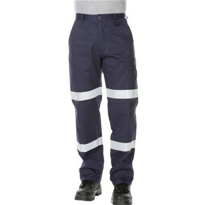 Work IT Navy Mid Weight Cargo Double Taped Pant - 1004DT