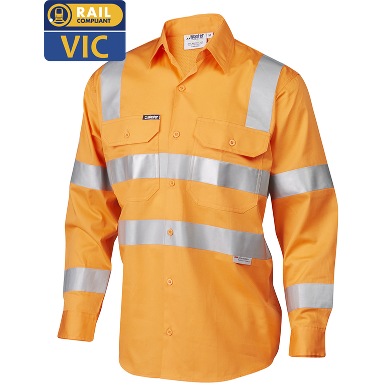 Master Regular Weight 190gsm Vic Rail Shirt - 7WM416