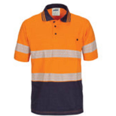 DNC HiVis Segment Taped Cotton Jersey Polo - 3515