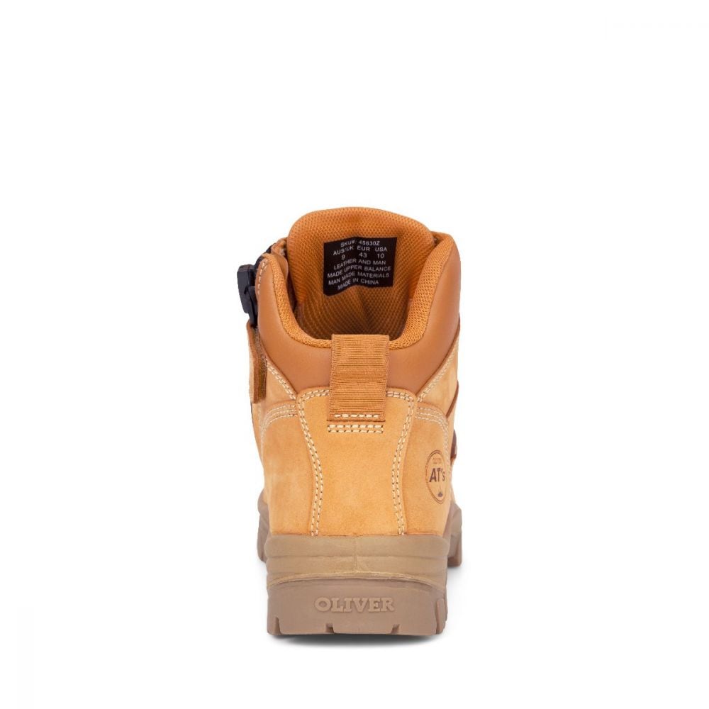 Oliver 130mm Zip Sided Hiker Boot - 45-630Z