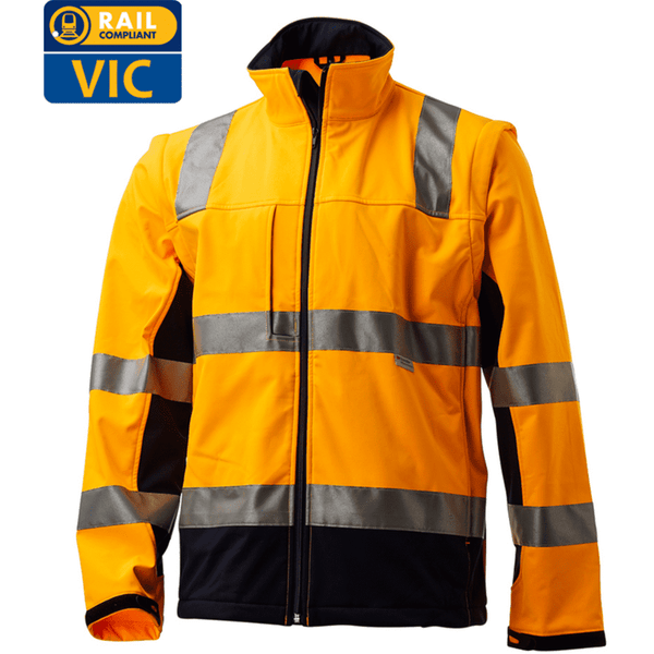 MASTER JACKET VIC RAIL SOFTSHELL - 7WJHT450 - Essential Trade Wear