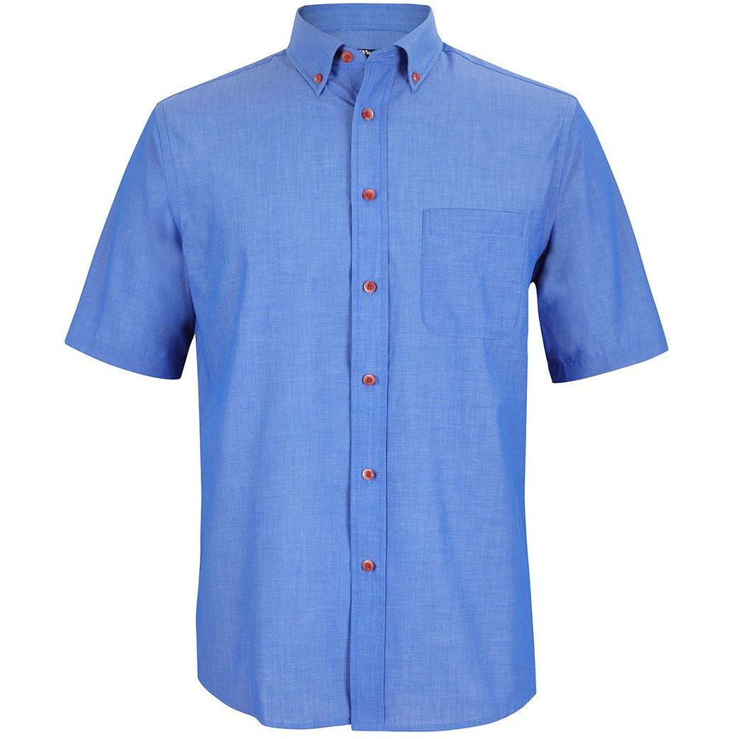 JB's S/S Indigo Chambray Shirt - 4ICS