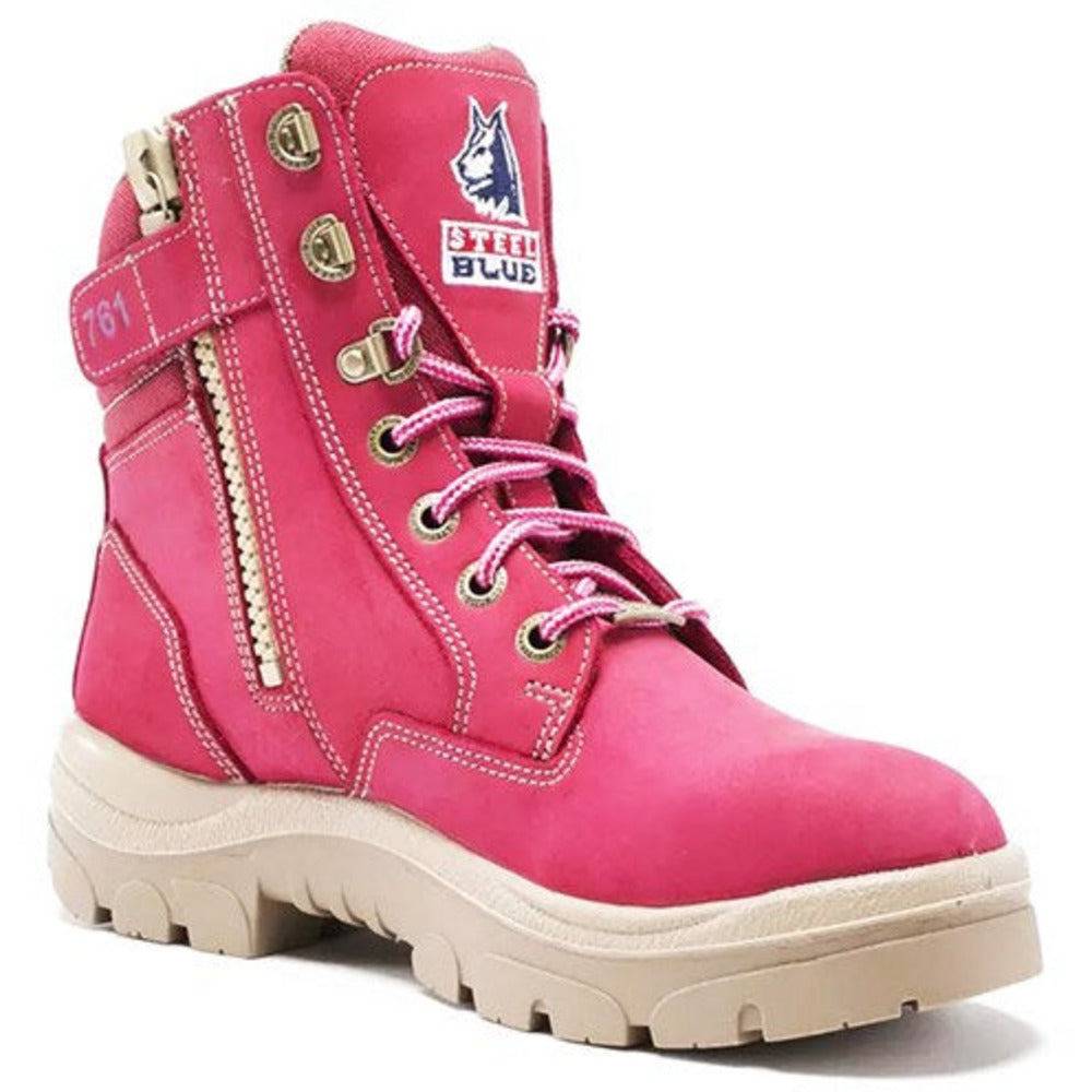 Steel Blue Ladies Southern Cross Zip Steel Toe Boots - 512761