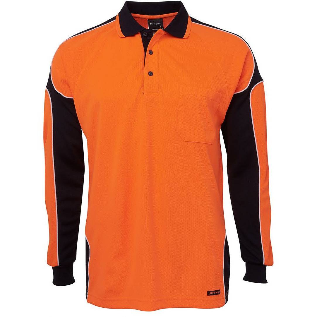 JB's HV L/S ARM PANEL POLO - 6AP4L