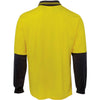 JB's HI VIS L/S COTTON POLO - 6CPHL