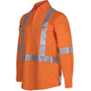 JB's HI VIS NSW Rail X-Back Shirt - 6DCBL