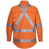 JB's HI VIS NSW Rail X-Back Shirt - 6DCBL