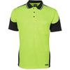 JB's Wear HiVis Contrast Piping Polo - 6HCP4