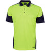 JB's Wear HiVis Contrast Piping Polo - 6HCP4