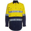 JB's HI VIS (D+N) L/S 190G WORK SHIRT - 6HLS