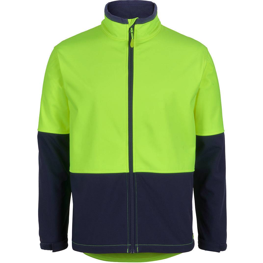 JB'S HI VIS WATER RESIST SOFTSHELL JACKET - 6HRJ