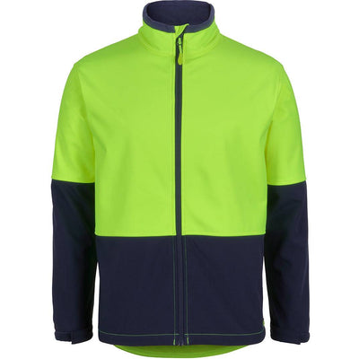 JB'S HI VIS WATER RESIST SOFTSHELL JACKET - 6HRJ
