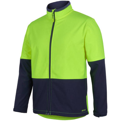 JB'S HI VIS WATER RESIST SOFTSHELL JACKET - 6HRJ