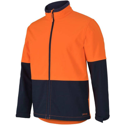 JB'S HI VIS WATER RESIST SOFTSHELL JACKET - 6HRJ