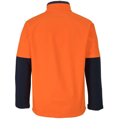 JB'S HI VIS WATER RESIST SOFTSHELL JACKET - 6HRJ