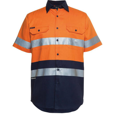 JB's Hi Vis 190gsm Cotton Shirt - 6HSS