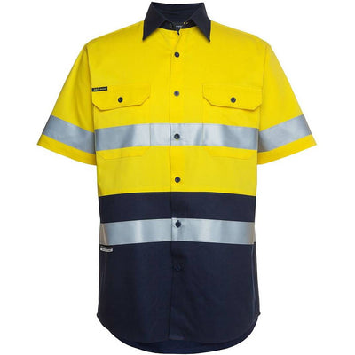 JB's Hi Vis 190gsm Cotton Shirt - 6HSS