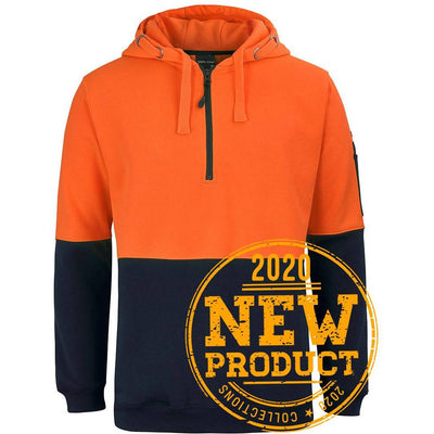 JB's HV 1/2 ZIP FLEECY HOODIE - 6HVHZ