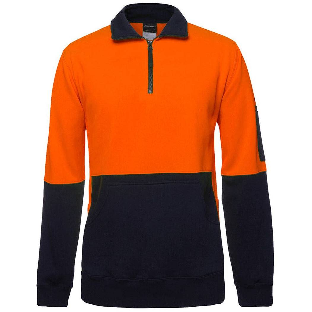 JB's Hi Vis 1/2 Zip Fleece 330gsm - 6HVPZ