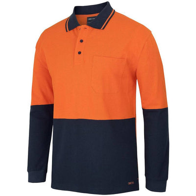 JB's HV L/S COTTON PIQUE TRAD POLO - 6HVQL