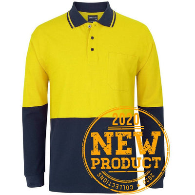 JB's HV L/S COTTON PIQUE TRAD POLO - 6HVQL